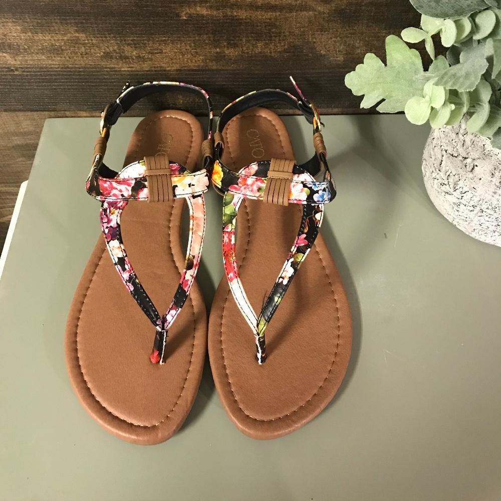 Floral Sandals